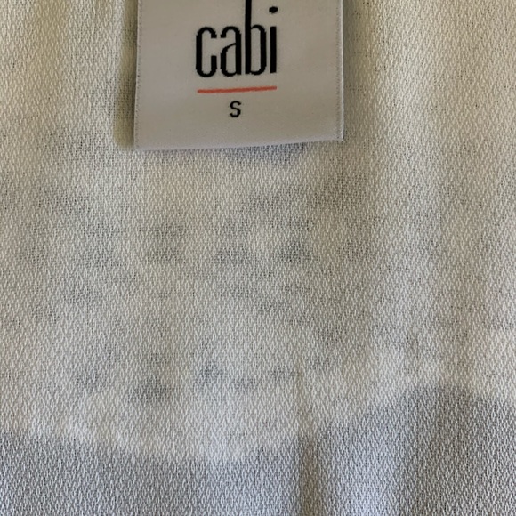 CAbi white button down sleeveless blouse Size S - Picture 3 of 4
